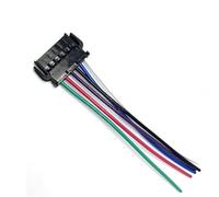 Connecteur capteur voiture 893 971 636 893971636 Compatible Avec VW Pour J&etta Berline Mk4 1999-2005 Connecteur De Feu Arrière Gauche 6 Broches Fiche De Câblage De Feu Arrière En Queue De Cochon