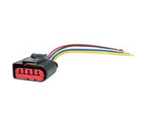 Connecteur capteur voiture Compatible avec A2 A3 S3 8L 8P TT A4 S4 B5 B6 B7 A6 S6 C5 Connecteur de capteur de débitmètre d'air massique 1J0973775A