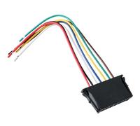 Connecteur capteur voiture Compatible avec Benz pour C-Class Sedan W203 A2115450328 1-1355396-1 7 broches clip de faisceau support de feu arrière connecteur filaire d'ampoule
