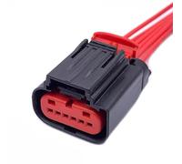 Connecteur capteur voiture Compatible avec FORD 6P faisceau câbles du connecteur de capteur de prise d'accélérateur étanche de la pédale d'accélérateur automatique 1438153-5(Female B)