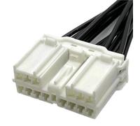 Connecteur capteur voiture Compatible Avec Mitsubishi 14P Connecteurs De Câble Électrique Pour Interrupteur De Lève-vitre Électrique Autoradio Faisceau De Câbles Femelle 7123-8346