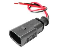 Connecteur capteur voiture Compatible avec Skoda Pour Citigo 2011-2023 1J0973802 Câblage du connecteur d'usure des plaquettes de frein