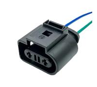 Connecteur capteur voiture Compatible Avec VW Pour Golf Pour J&etta Pour Passat Connecteurs De Câble Température Liquide Refroidissement De Voiture À 2 Broches Prise Faisceau Câbles 1K0973202