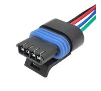 Connecteur capteur voiture Connecteur femelle 4 broches pour capteur de pression d'admission de voiture capteur d'oxygène automatique avec faisceau 12162190