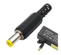Connecteur CC d'ordinateur portable - Adaptateur de broches de 6,0 mm, bougie de pointe de 6,4 mm, prise d'alimentation de soudage, pièce de charge durable, pièce électronique universelle | Remplaceme