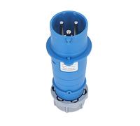 Connecteur CEE, connecteur de camping, 3 Poly 220-240V 32A 6H IP44, Blue Strong Current Adaptateur pour Caravan Motorhome Caravan Power Connection