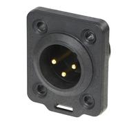 Connecteur Châssis XLR Mâle 3 Pôles - NEUTRIK