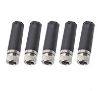 Connecteur circulaire femelle M8 3-4 broches IP67 étanche pour automatisation industrielle, coque ignifuge PA66 -40 °C à +105 °C, convient pour les applications de signal de vidéosurveillance encodeur