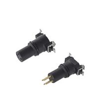 Connecteur circulaire M8 3 broches 4 positions, 1 pièce, connecteur à broches à souder mâles et femelles 09 0731 601 04 235230-E 1411975(PCB MOUNT_MALE_1PCS_5P-B CODE)