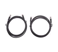 Connecteur circulaire M8 mâle/femelle, câble à 3 pôles, 3 m (lot de 2)