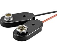 Connecteur clip pression 1x 6LR61 (9 V) Beltrona 9V-I-Clip-G raccordement par empreinte pile 9V (L x l x H) 26 x 13 x 8 mm