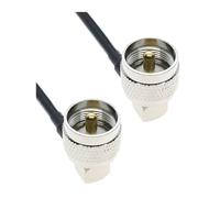 Connecteur coaxial à sertir droit RG58 PL259 SO239 mâle femelle, câble d'extension d'antenne RF 50 ohms, 5 m(TYPE G,8M)