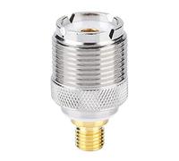 Connecteur Coaxial, Adaptateur Coaxial 1PCS Adaptateur de Connecteur d'antenne Coaxiale Adaptateur Coaxial avec Impédance de 50 Ohms Espérance de Vie 1000 Fois pour GP328 /