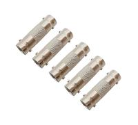 Connecteur coaxial BNC femelle vers coupleur en ligne, 1/2/5 pièces, extension for caméra de vidéosurveillance, accessoires de système de vidéosurveillance(5Pcs)