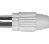Connecteur coaxial IEC femelle Diamètre de câble: 6.8 mm