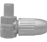 Connecteur coaxial IEC mâle Diamètre de câble: 6.8 mm