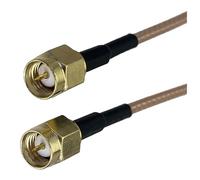 Connecteur coaxial RF RG316 SMA RPSMA vers RP mâle femelle, 10 à 3 m, 1 pièce(Gold,1.5M)