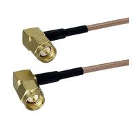 Connecteur coaxial RF RG316 SMA RPSMA vers RP mâle femelle, 10 à 3 m, 1 pièce(Orange,6FT (2M))