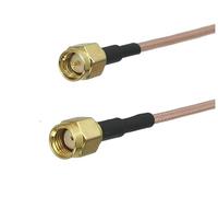 Connecteur coaxial RF RG316 SMA RPSMA vers RP mâle femelle, 10 à 3 m, 1 pièce(Pink,20inch (50CM))