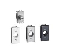 BTicino H4202F Axolute Prise SAT Coaxial Type F, 1 m