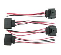 Connecteur Compatible Avec Vw Pour Eos 2007-2011 Pour CC 2009 Pour R32 2008 Connecteurs De Bobine D'allumage Voiture Réparation Faisceau Câblage Pièces De Prise 1J0973724(4 PCS)