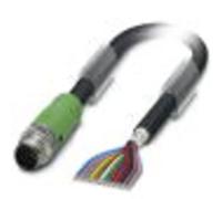 Connecteur confectionné pour capteurs/actionneurs Phoenix Contact SAC-12P-MS/10,0-35T SH SCO 1430077 10.00 m Nombre de pôles: 12