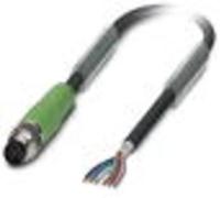 Connecteur confectionné pour capteurs/actionneurs Phoenix Contact SAC-6P-M 8MS/ 5,0-PUR SH 1522312 5.00 m Nombre de pôles: 6 1 pc(s) Piece