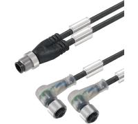 Connecteur confectionné pour capteurs/actionneurs Weidmüller SAIL-ZW-M12BW-3L3.0V 1466210300 3.00 m Nombre de pôles: 3 1 pc(s)