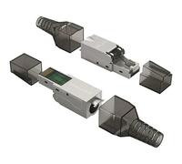Connecteur - Connecteur RJ45 cat6a FTP, idéal pour Les réseaux Rapides, protège Contre Les interférences, Transmission, 8 Broches, câblage Standard
