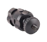 Connecteur convertisseur à rotule 17 mm à installation rapide 1/4-20 mâle pour stabilisateurs d'appareil photo, supports de téléphone de voiture, adaptateur de tête sphérique