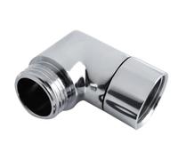 Connecteur coude de douche - Adaptateur pour tête de lit, joint d'angle ergonomique pour montage mural, accessoire hydraulique de longue durée | Idéal pour l'installation de dormeurs