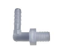 Connecteur coudé en plastique à filetage mâle M6 M8 M10 M12, 5 pièces(8mm)