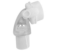 Connecteur coudé pivotant de rechange pour AirFit F20/F30 - Libération rapide, réduction du bruit, durable et design rotatif à 360°