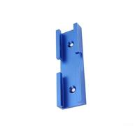 Connecteur croisé en T en aluminium 80 mm pour gabarits de travail du bois, joint d'intersection portable avec finition lisse pour projets de bricolage (bleu)