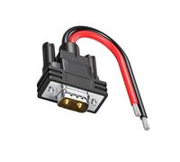 Connecteur d ' alimentation DB2W2 avec noyaux en cuivre étamé et câble en silicone résistant hautes températures