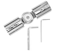 Connecteur D’angle Articulé en Acier Inoxydable pour Tringle à Rideaux