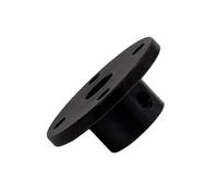 Connecteur d'accouplement à bride rigide, 1 pièce 6 mm/8 mm/10 mm/12 mm, connecteur de support de coupleur d'arbre de guidage de moteur en acier 45# (A 10 mm)(A 8mm)