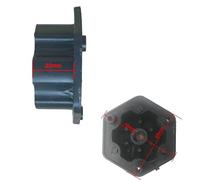 Connecteur d'adaptateur de pneu de voiture électrique for enfants, clip de connecteur for boîte de vitesses, coupleur de boîte de vitesses de voiture jouet for enfants, clip de roue de moto for bébé(2