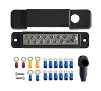 - Connecteur d'alimentation 2,75 pouces | Montage sur panneau - couvert à 12 positions pour le câblage de batterie audio de bateau de camping-car de voiture automobile, installations é