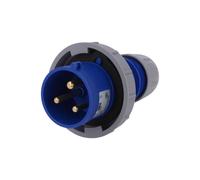 Connecteur d'alimentation AC mâle 32A 230V IEC 60309 IP67 0232-6