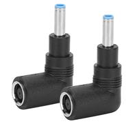 Connecteur d'alimentation coudé pour ordinateur portable HP, remplacement d'adaptateur secteur, transmission de courant fluide et sans fuite.