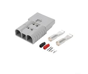 Connecteur d'alimentation de batterie 320 A avec indice de 1000 VDC et IP67 pour une connexion sûre dans les fermes solaires camping-cars et machines industrielles Corps PC ignifuge