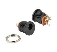 Connecteur d'alimentation - DeLOCK - DC jack 5,5 x 2,5 mm (F) - Noir - Alimentation
