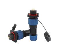 Connecteur d'alimentation électrique étanche IP68 SP16 - Prise mâle femelle 4 trous for usage extérieur et industriel(1PCS Sp16-4s)