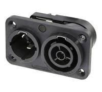 Neutrik Connecteur d'alimentation NAC3PX-TOP 3 pôles embase mâle/femelle 1 pc