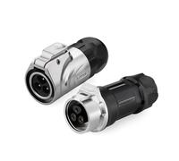 Connecteur d'alimentation industriel étanche IP68 M16 LP16 2 3 4 5 7 8 9 broches, adaptateur de fil électrique à verrouillage rapide(Docking set,9P)