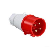 Connecteur d'alimentation industriel IP44, prise industrielle étanche | Lot de 10 bornes rechargeables étanches à la poussière et verrouillage sécurisé pour électriciens, ateliers humides