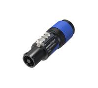 Connecteur d'alimentation Neutrik NAC3FXXA-W-S powerCON® PowerIn, bleu