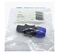 Connecteur d'alimentation professionnel for NEUTRIK NL4FC, 4 pôles, prise mâle + 4 broches Powercon femelle, montage sur panneau, 20 à 50 pièces(50PCS)