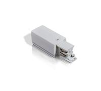 Connecteur d'Alimentation Rail LED Blanc - 4 Wires Triphasé